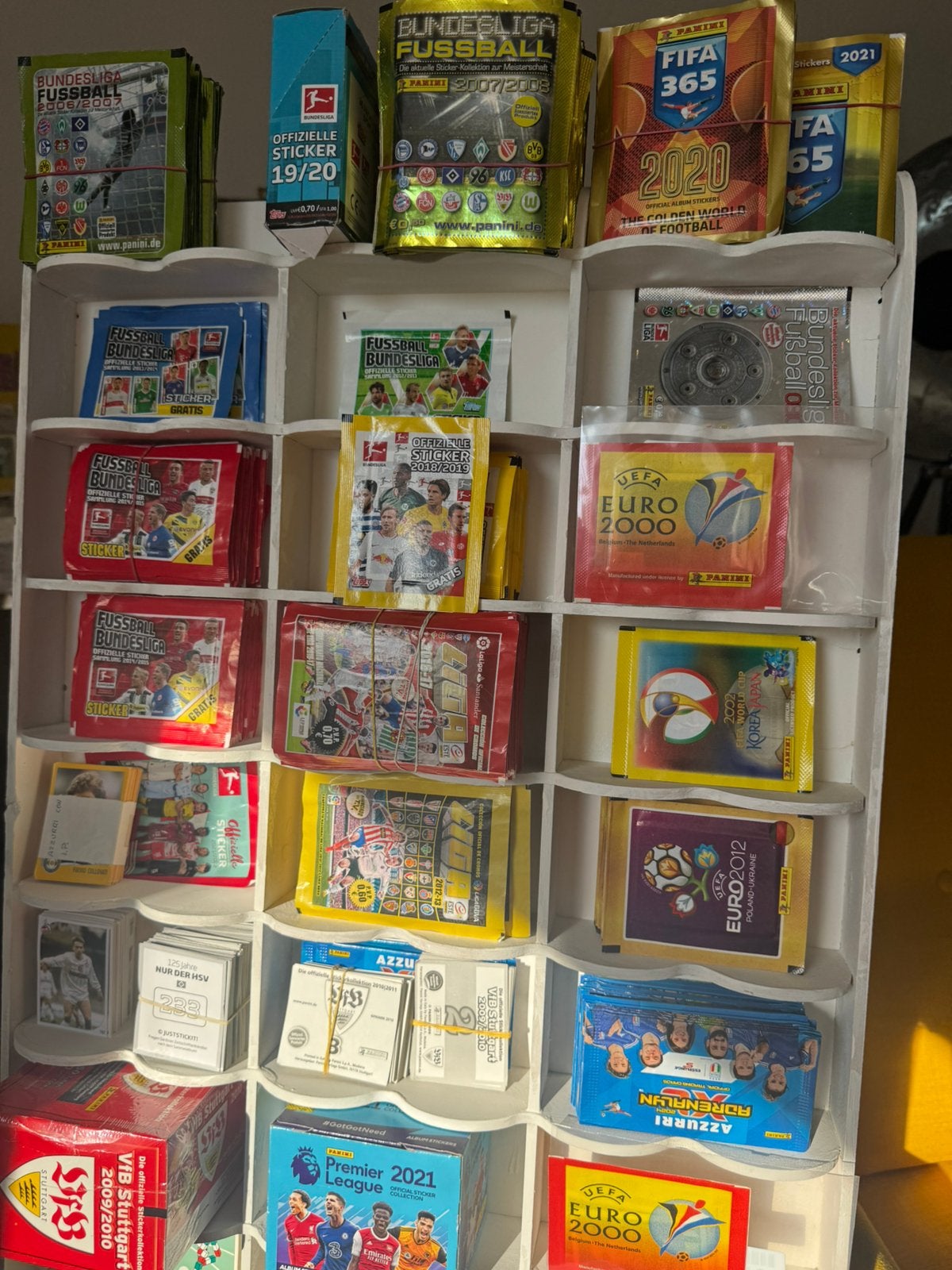Panini Voetbal Stickers WK, Euro 1986 - 2022, Ophalen of Verzenden, Nieuw, Meerdere stickers