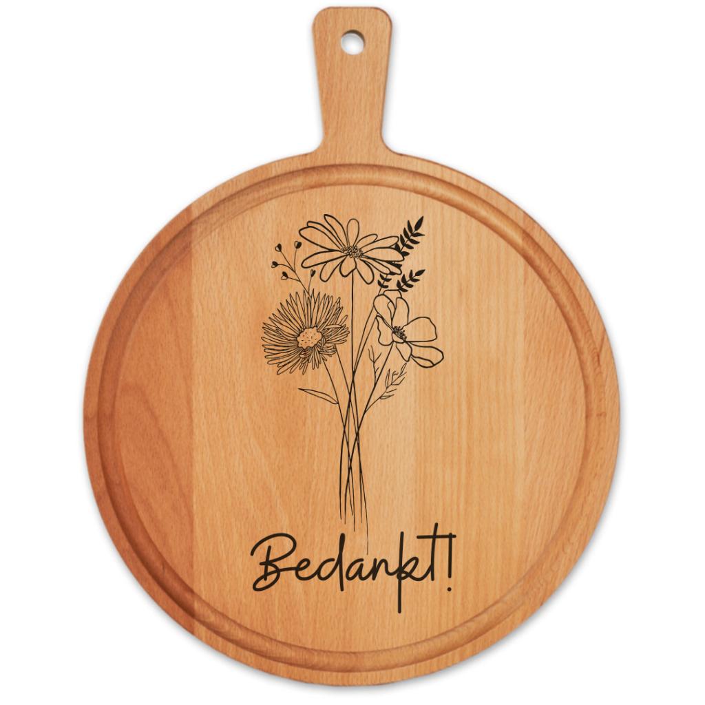 Borrelplank | Bedankt, Beige, Overige typen, Hout, Nieuw
