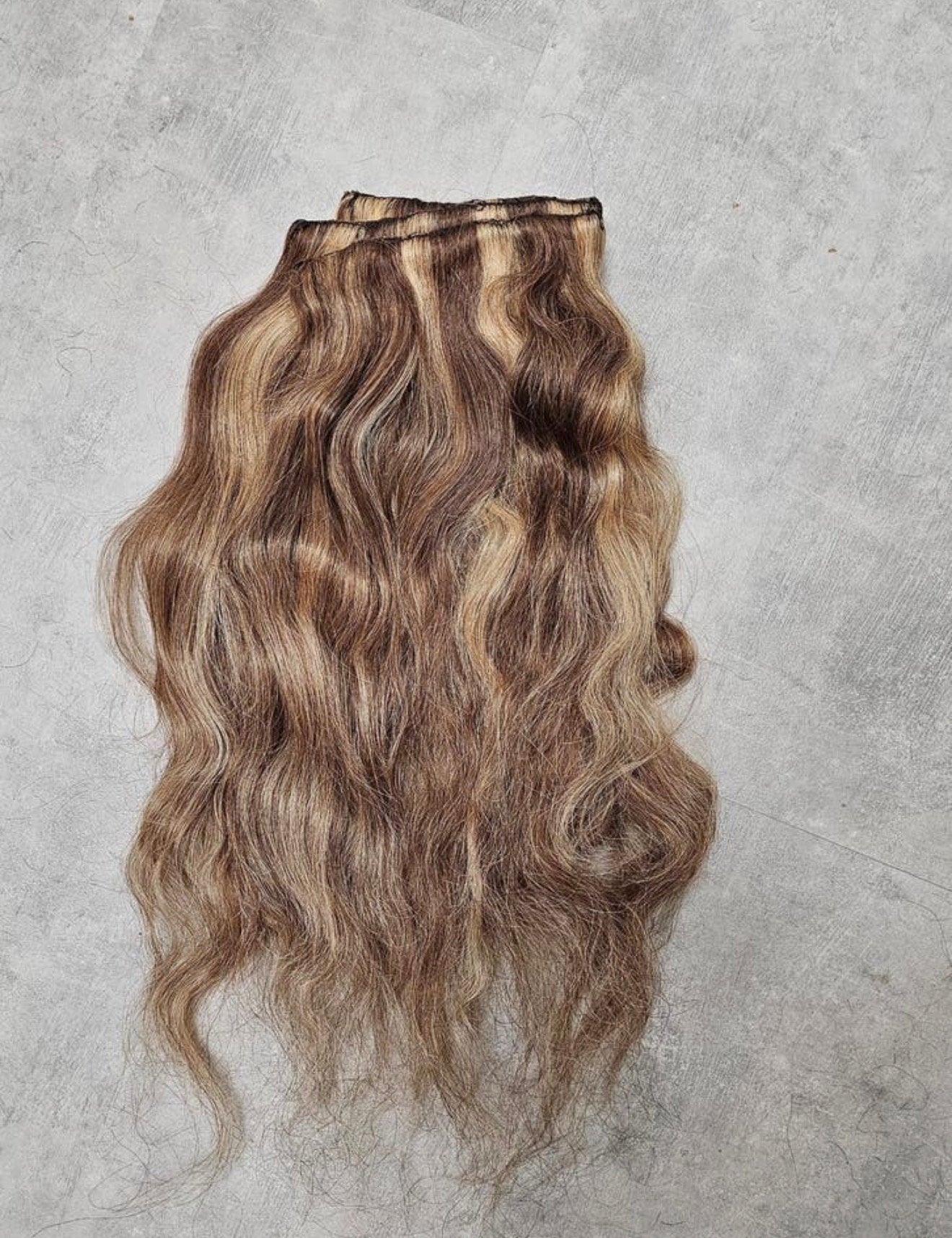 Hairextensions echt haar haarverlenging 20” remy human hair, Ophalen of Verzenden, Zo goed als nieuw, Pruik of Haarverlenging