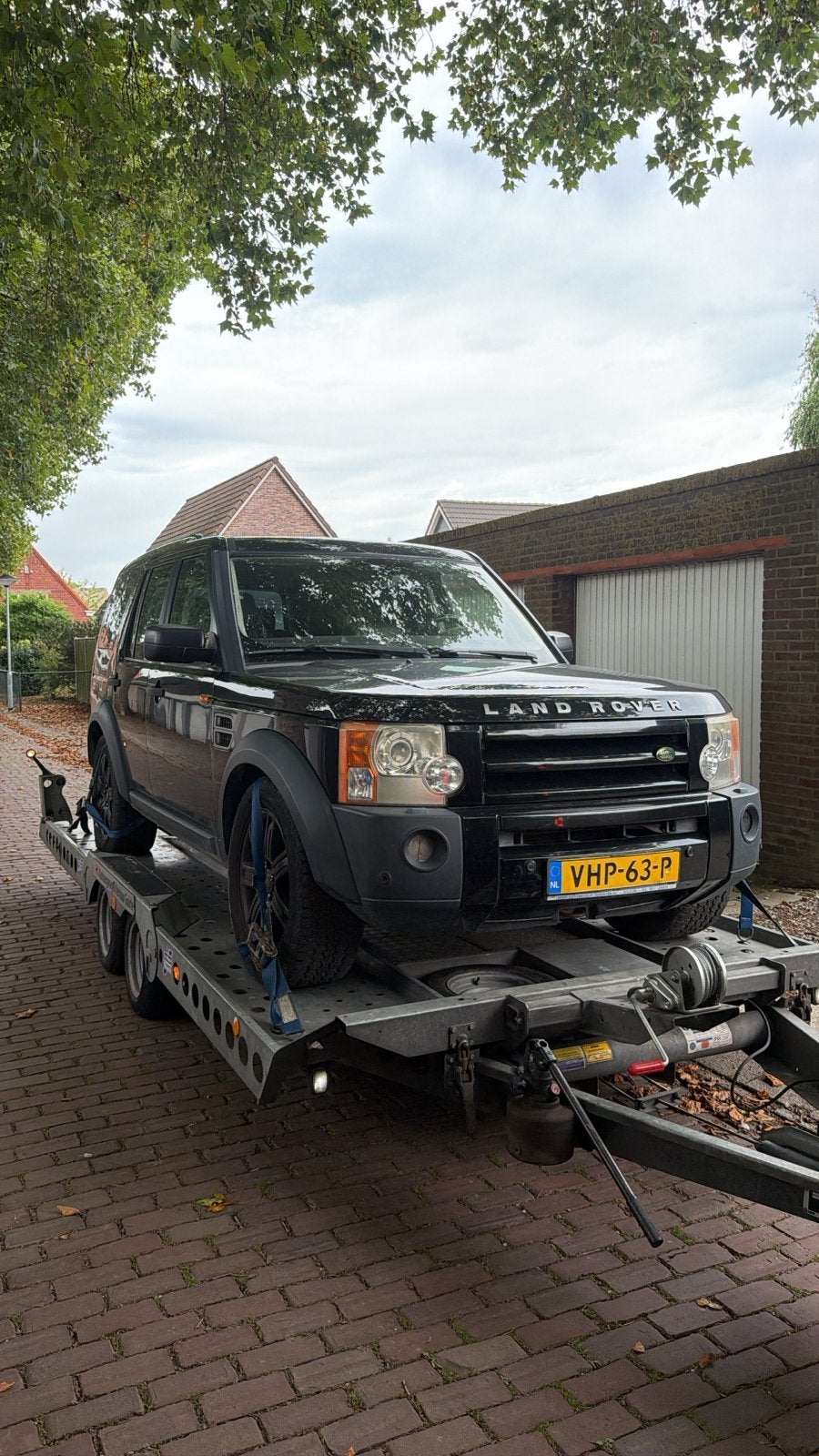 Land Rover discovery 3 hse 2006 Zwart motor bak 100% goed, Land Rover, 190 pk, Origineel Nederlands, Diesel