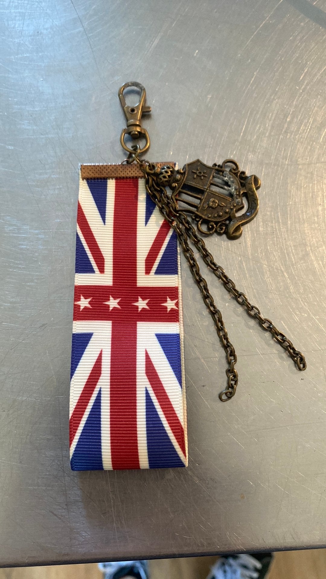 Leuke sleutelhanger Flag, Ophalen of Verzenden, Gebruikt