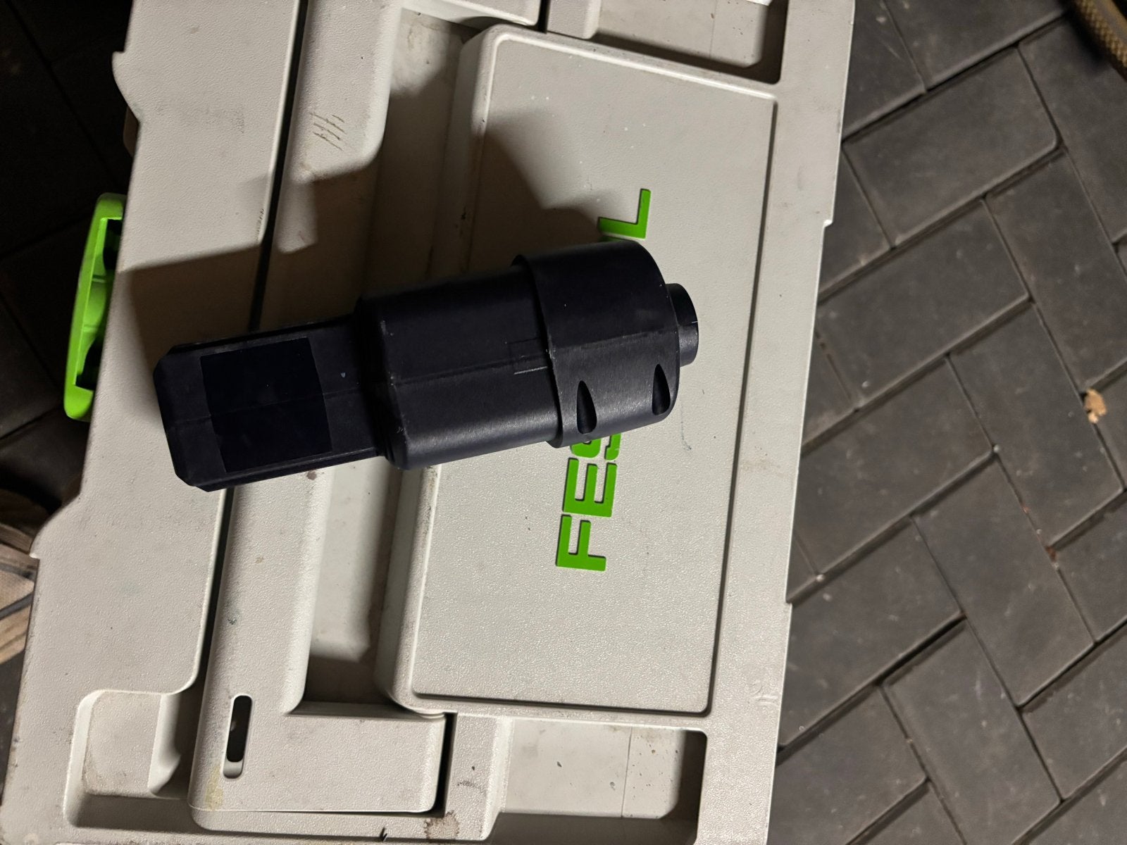 Festool Schuurmachine met Accu en Oplader in Systainer, Ophalen, Gebruikt, Minder dan 600 watt, Vlakschuurmachine