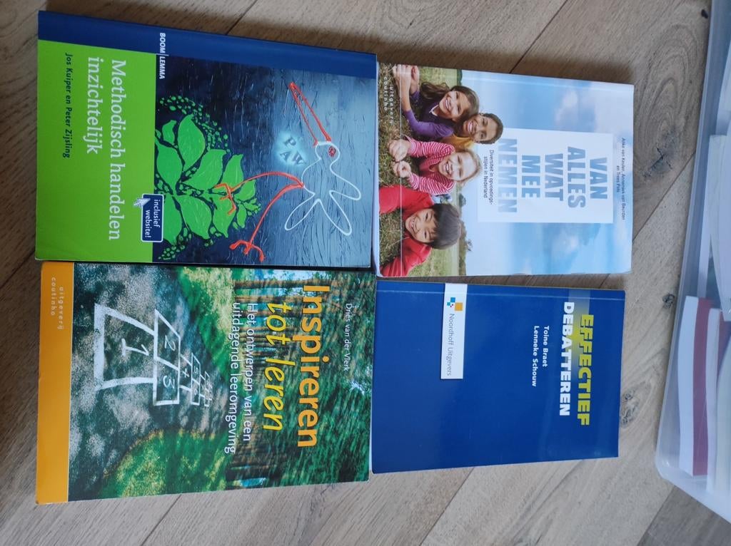 Diverse studieboeken pedagogiek, Ophalen, Beta, Zo goed als nieuw, HBO