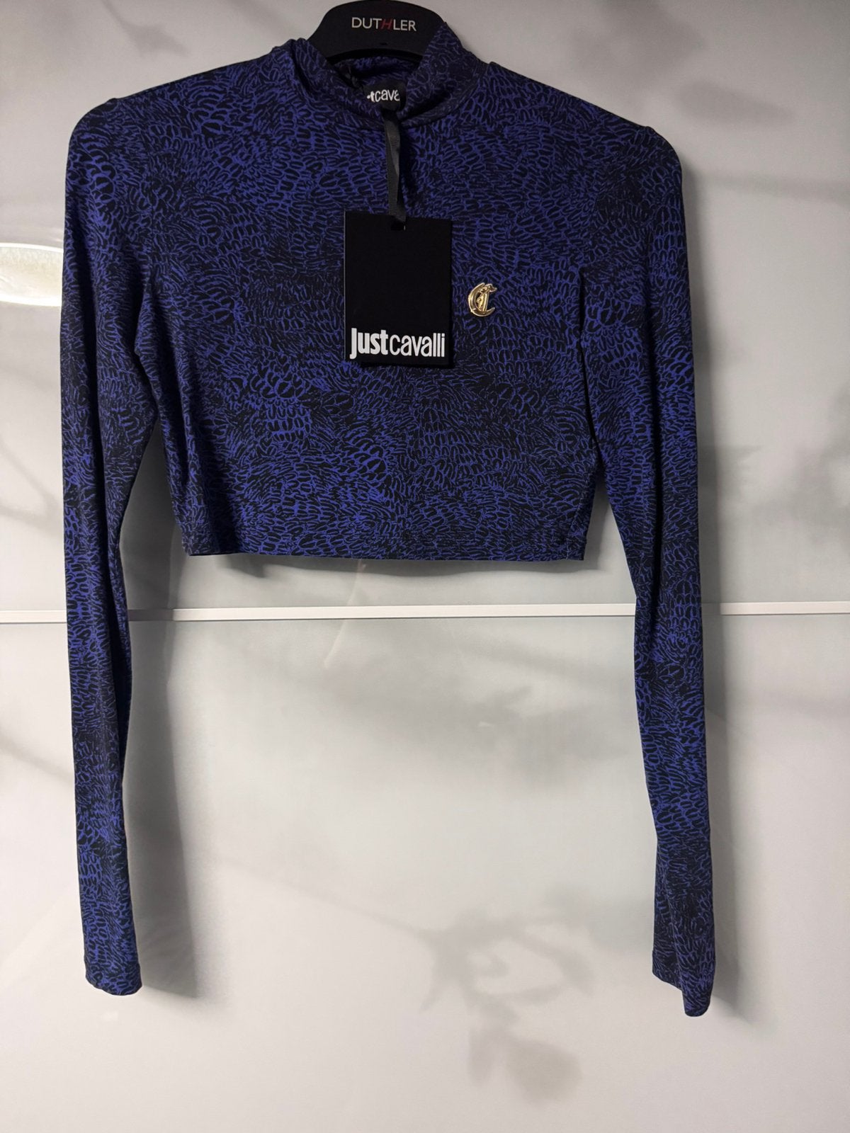 Just cavalli crop top lange mouwen maat m nieuw, Ophalen of Verzenden, Nieuw, Maat 38/40 (M), Lange mouw