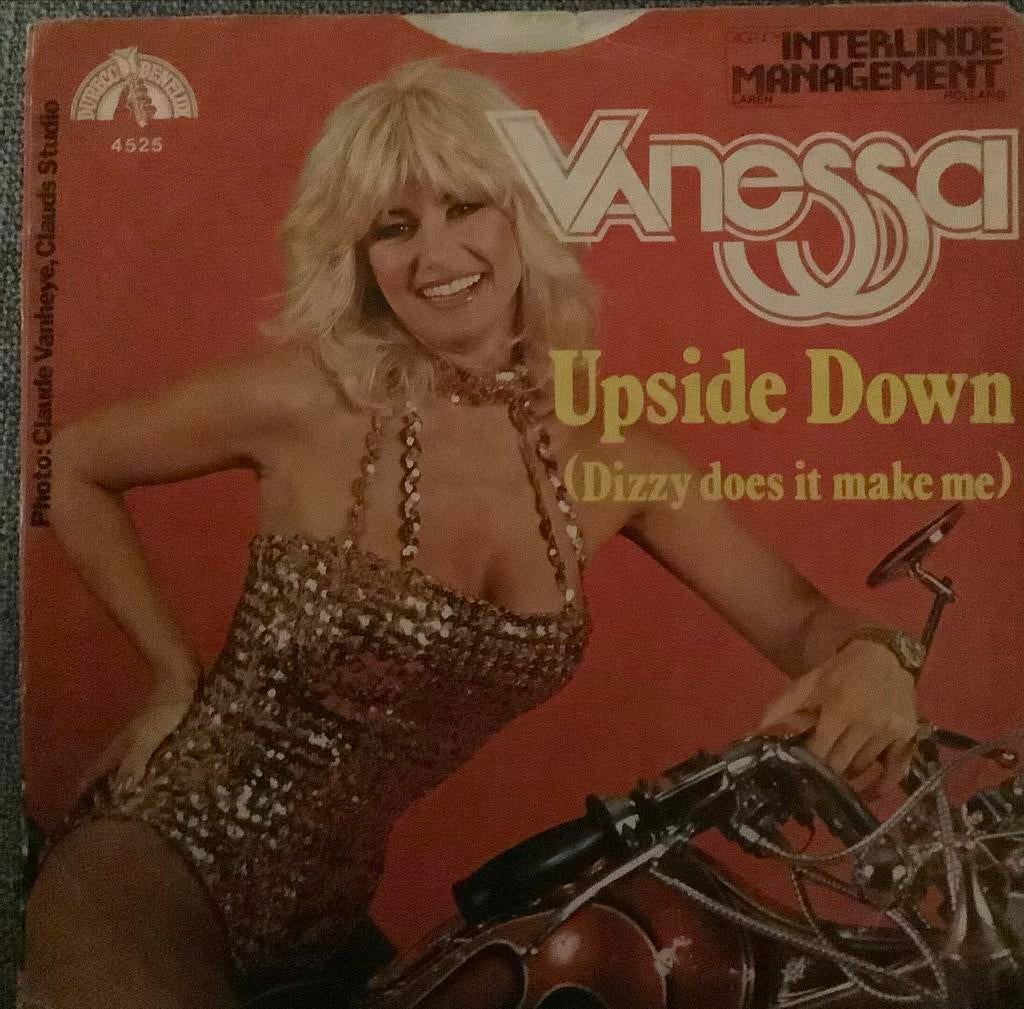 Vanessa - Upside Down / Sweet Telephone Operator Vinyl Singl, Fotohoes, Ophalen of Verzenden, Gebruikt, Pop