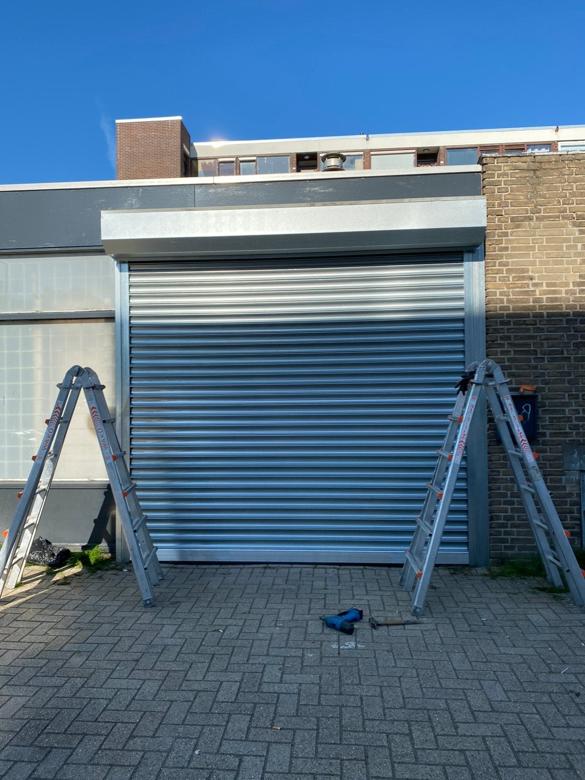 Rolluik, Doe-het-zelf en Verbouw, Rolluiken, Nieuw, 200 cm of meer, Wit, Ophalen of Verzenden
