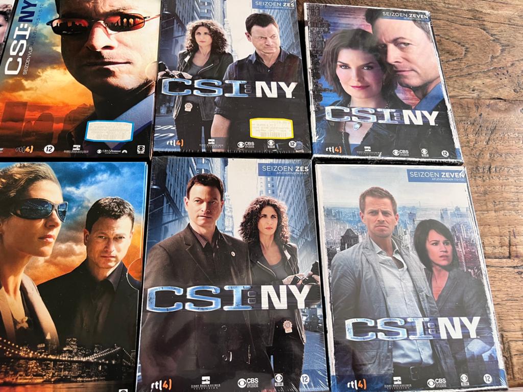 CSI New York seizoen 1 t/m 7, Vanaf 12 jaar, Ophalen, Zo goed als nieuw, Detective en Krimi