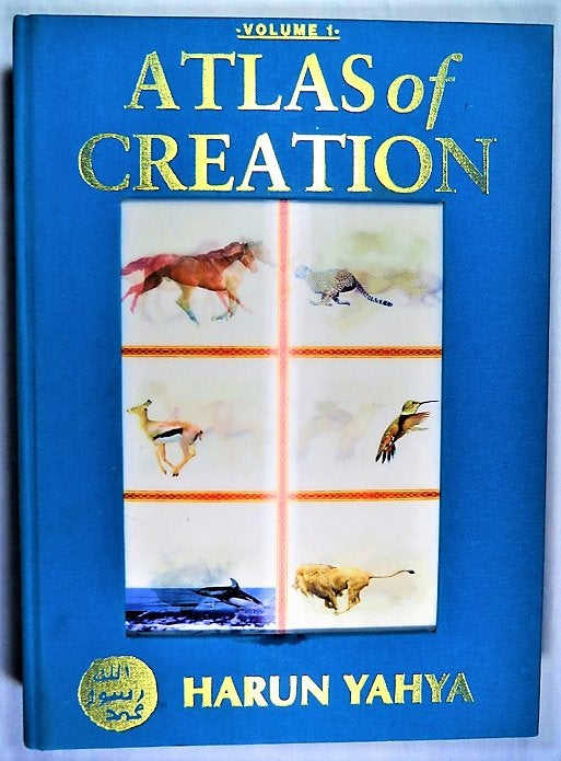 ATLAS OF CREATION Harun Yahya er is nooit evolutie geweest, Boeken, Ophalen of Verzenden, Zo goed als nieuw, Natuurwetenschap