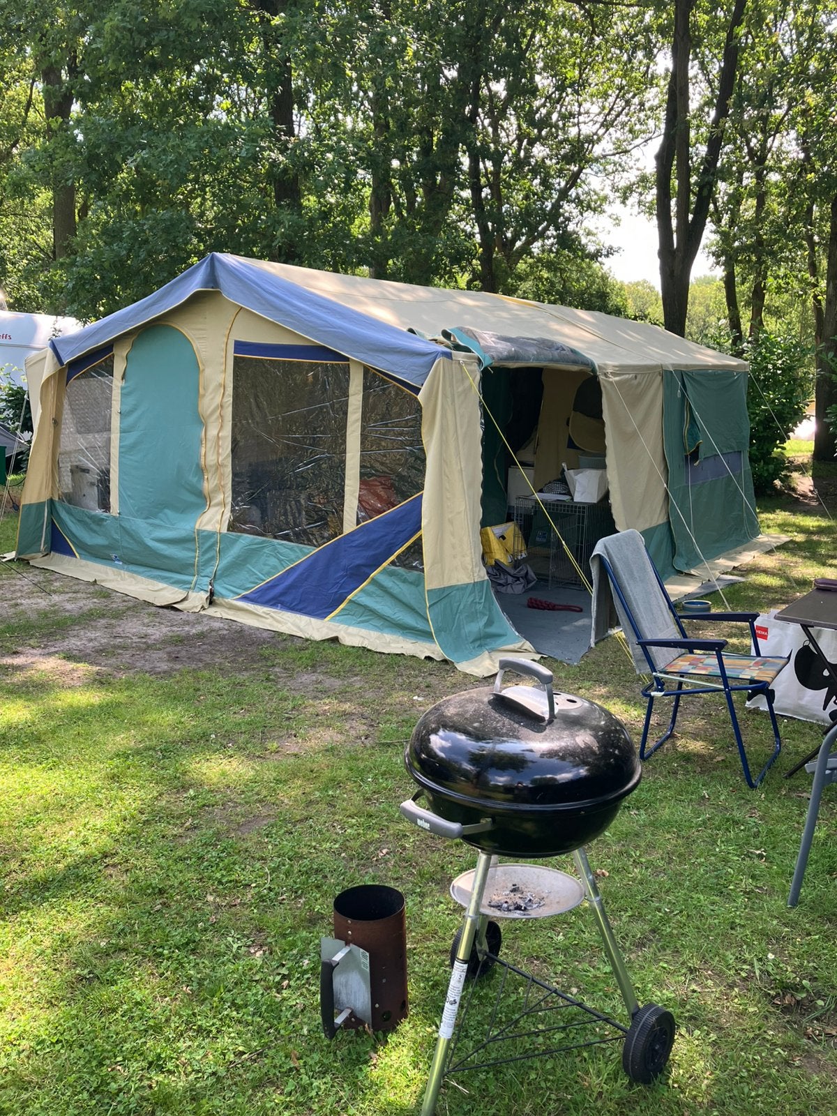 Jamet vouwwagen 8 personen, Ophalen, Meerkleurig, Aanwezig, Meer dan 6
