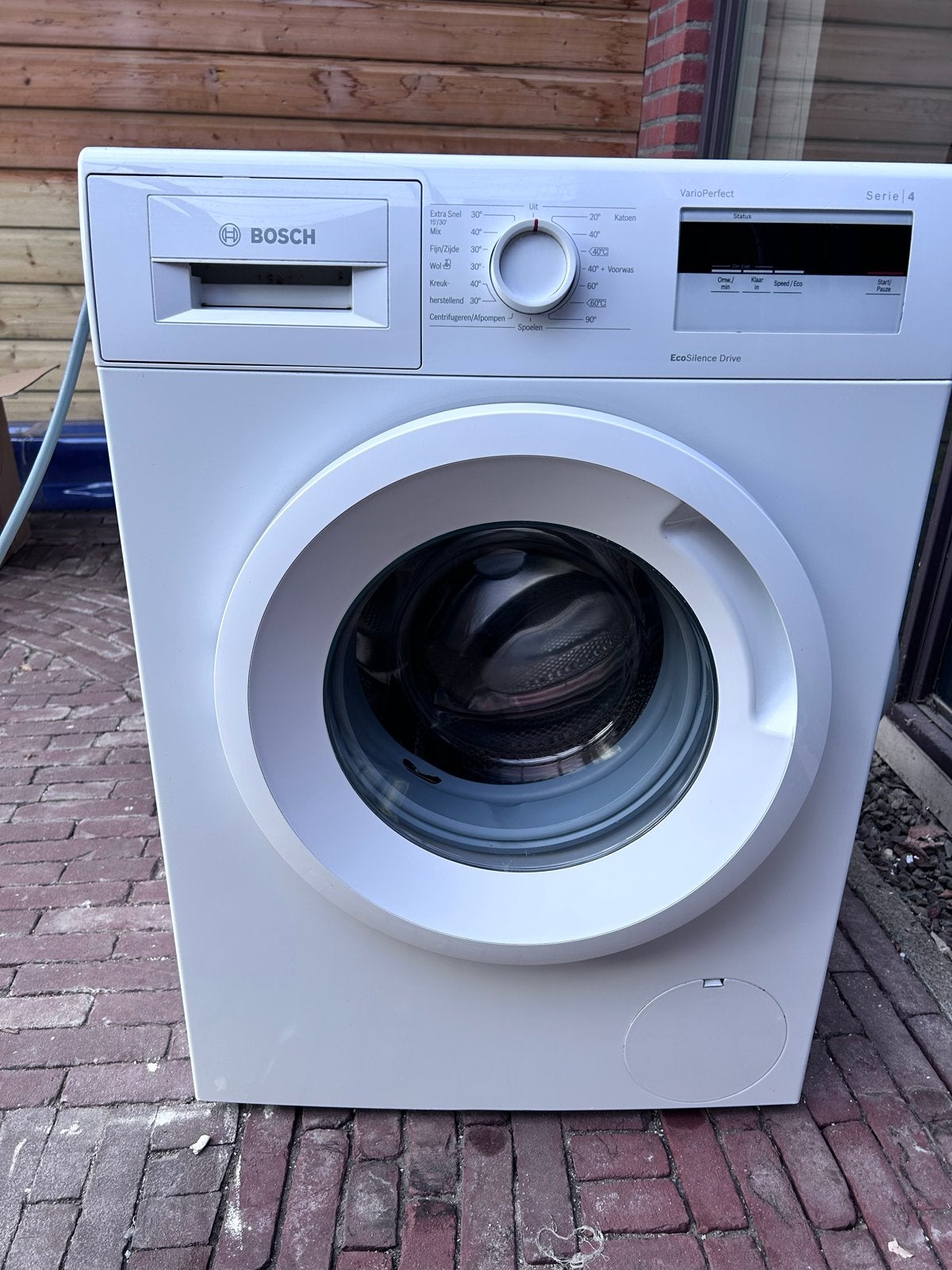 Bosch VarioPerfect Serie 4 EcoSilence Drive Wasmachine, Witgoed en Apparatuur, Wasmachines, Ophalen, Gebruikt, 85 tot 90 cm, 1200 tot 1600 toeren