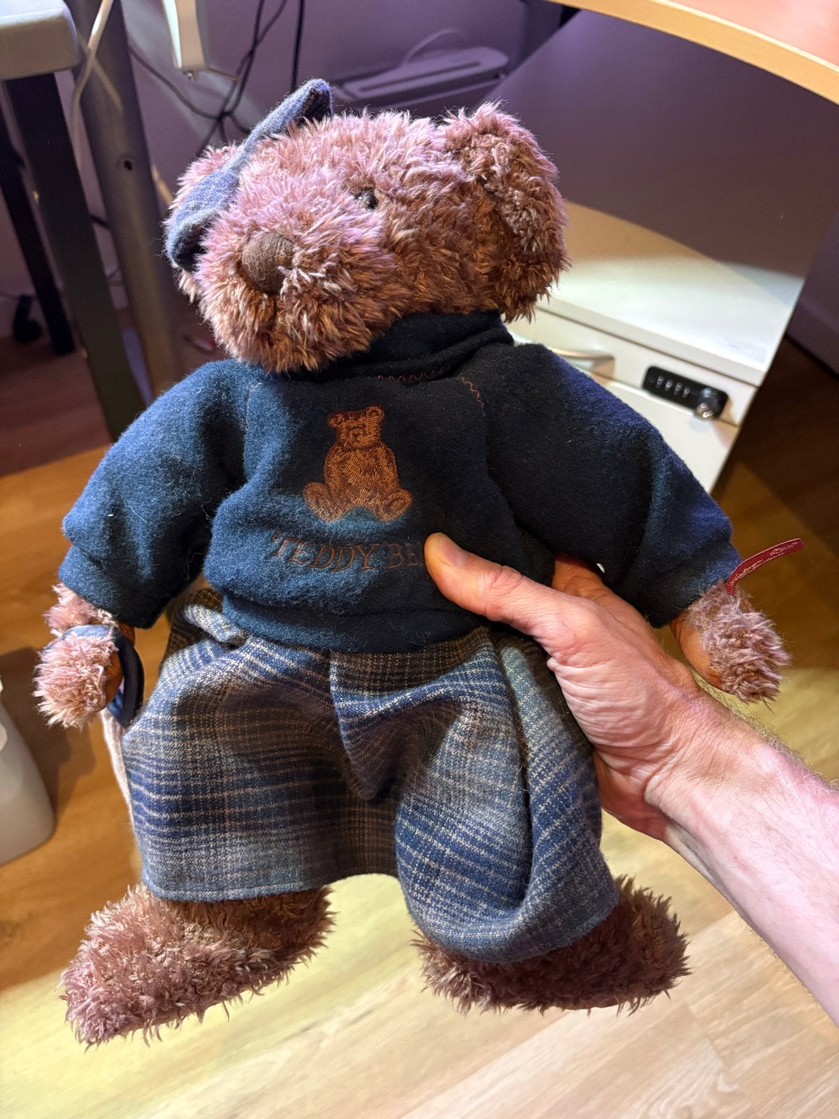 Russ Lady Laine teddybeer vintage, Ophalen of Verzenden, Gebruikt