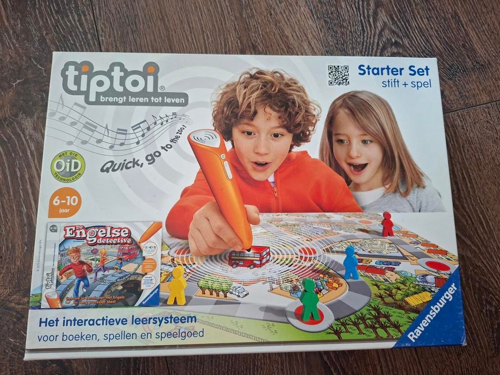 Tiptoi spel "De Engelse Detective", Kinderen en Baby's, Speelgoed | Educatief en Creatief, Ophalen, Taal en Lezen, Met geluid