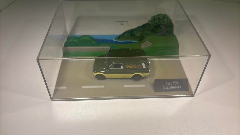 Fiat 500 giardiniera atlas 1.43, Hobby en Vrije tijd, Modelauto's | 1:43, Overige merken, Auto, Ophalen of Verzenden, A