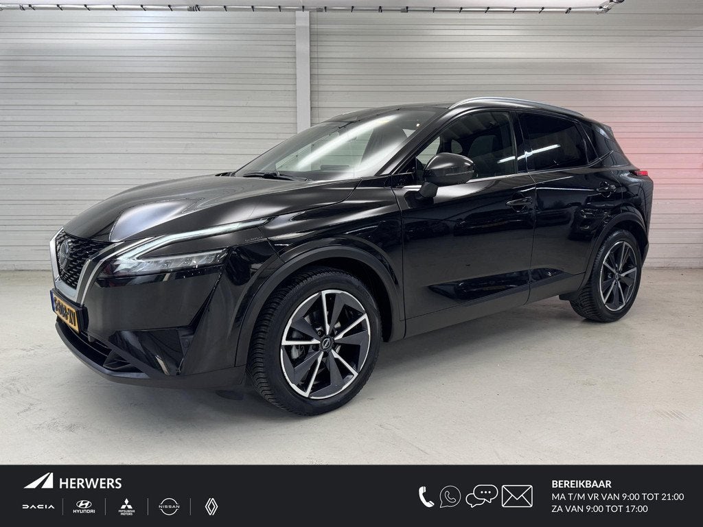 Nissan Qashqai 1.3 MHEV Xtronic Tekna / Nederlandse Auto / T, Auto's, Nissan, Bedrijf, Te koop, Qashqai, 360° camera, ABS, Achteruitrijcamera