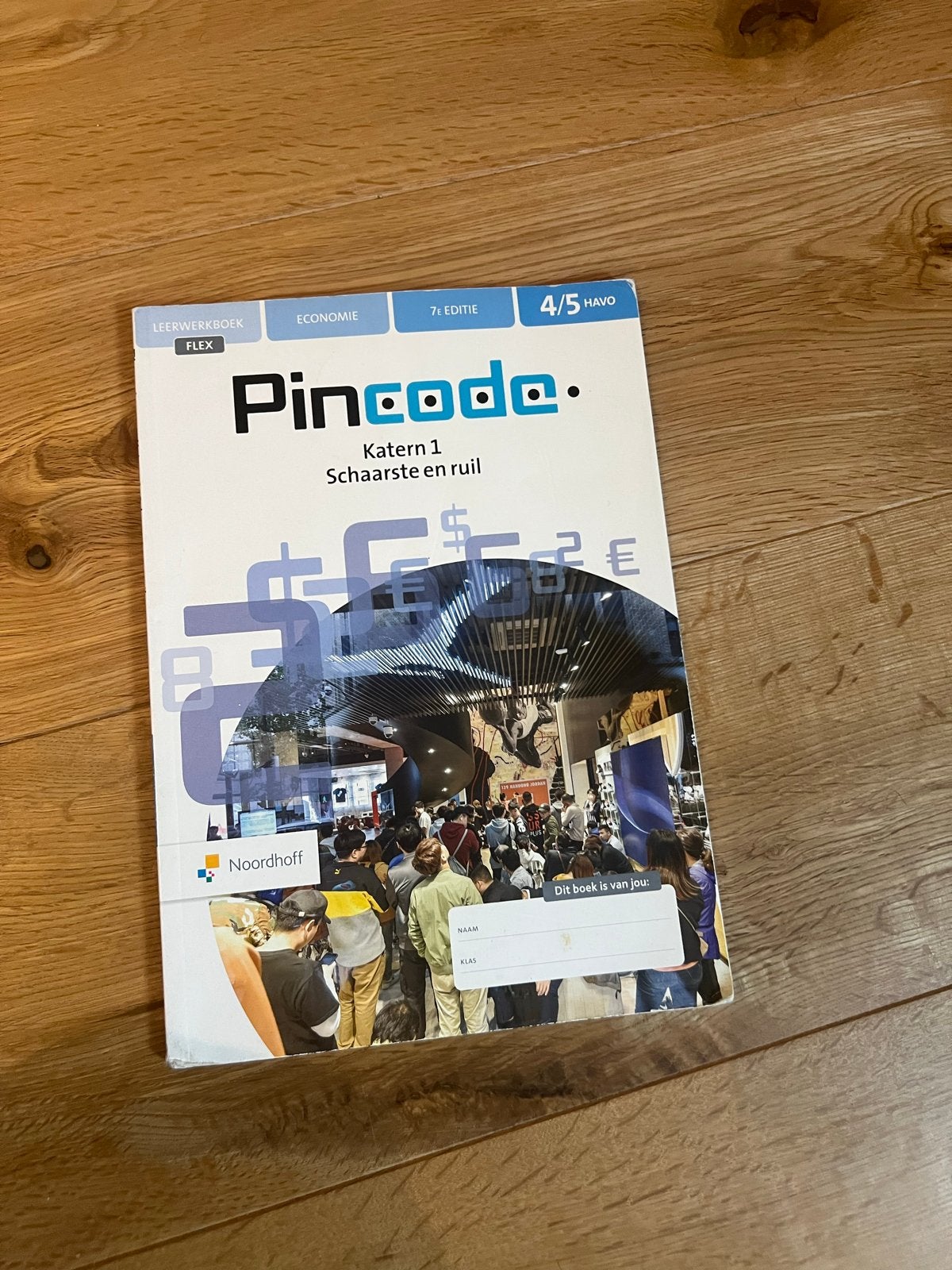 Pincode Economie 4/5 HAVO Leerwerkboek Katern 1 (7e editie), Boeken, Ophalen of Verzenden, Gelezen, HAVO, Economie