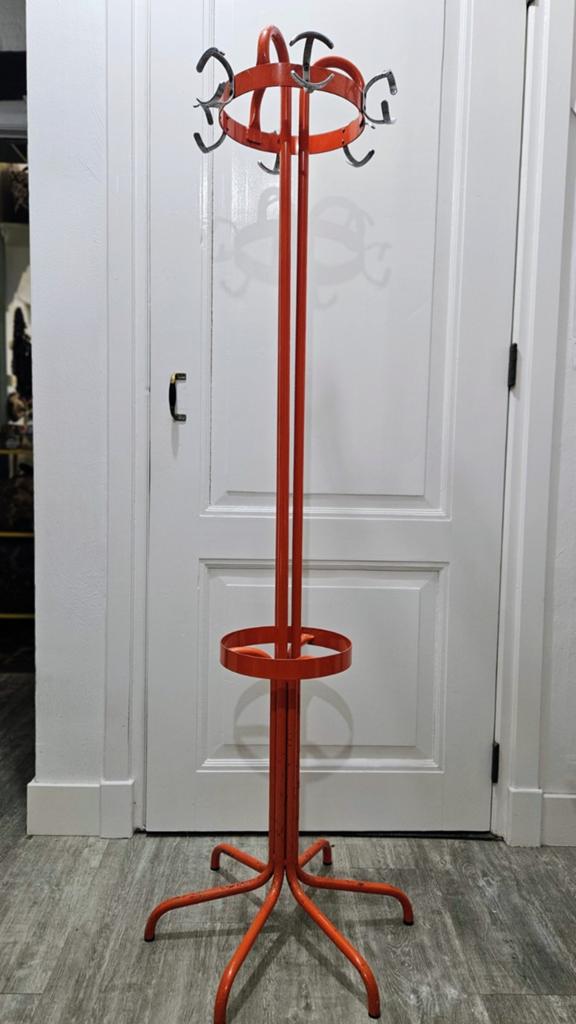 Retro Seventies Brabantia kapstok., Huis en Inrichting, Woonaccessoires | Kapstokken, Ophalen, Metaal, Staande kapstok, 150 tot 200 cm