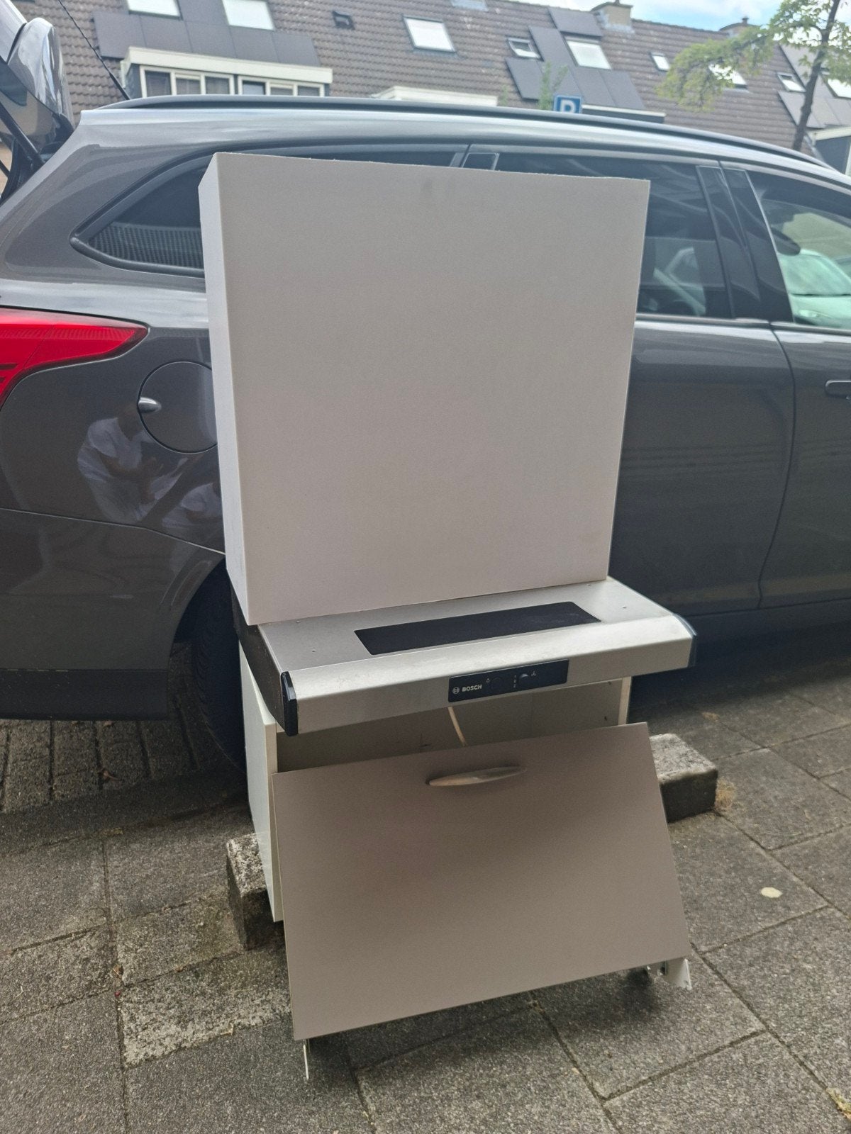 afzuigkap met onder kast, Ophalen of Verzenden, Elektrisch