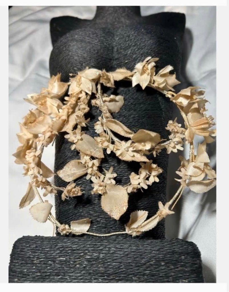 Zeer oude Antieke Kroon Tiara - Prachtig Erfstuk, Ophalen of Verzenden, Dames