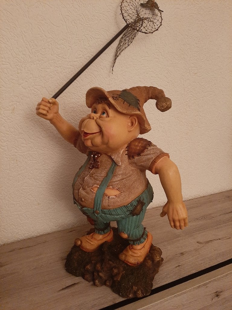 laven efteling Lok de Amerikaanse vlindervanger, Ophalen of Verzenden, Zo goed als nieuw, Beeldje of Poppetje