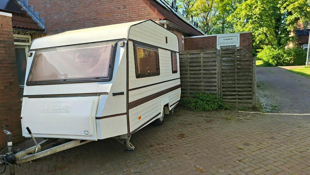 Leuke beginners caravan Bergland 360 - Compact en compleet, Caravans en Kamperen, Caravans, Overige merken, Rondzit, Tot en met 3