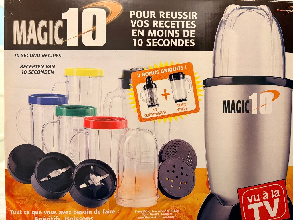 Magic 10 Nutri Bullit, Nurtri Bullit, Ophalen of Verzenden, Zo goed als nieuw