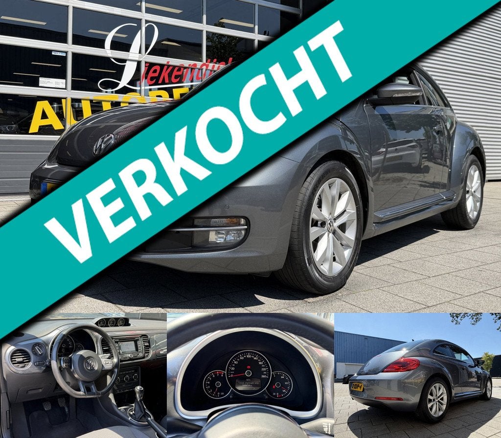 Volkswagen Beetle 1.2 TSI Designo Edition - Navigatie I Airc, Voorwielaandrijving, Stof, Gebruikt, 4 cilinders