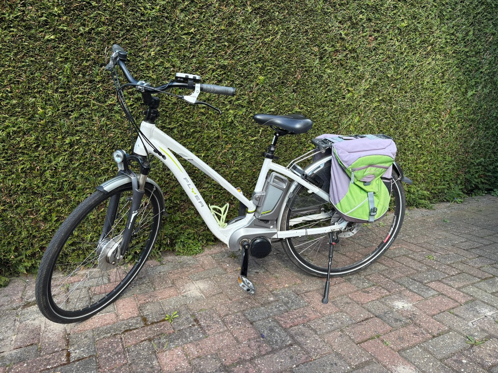 Flyer T8, Fietsen en Brommers, Gebruikt, 47 tot 51 cm, 50 km per accu of meer, Ophalen
