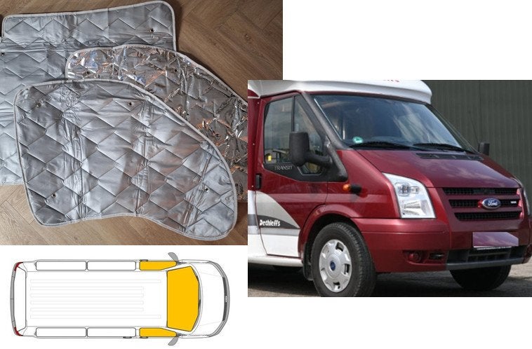 Raamisolatie Ford Transit 2006-2014 Grijs, Buurserstraat 15 A, 7481 EG,Haaksbergen, Ophalen of Verzenden, Info@123CamperOnderdelen.nl