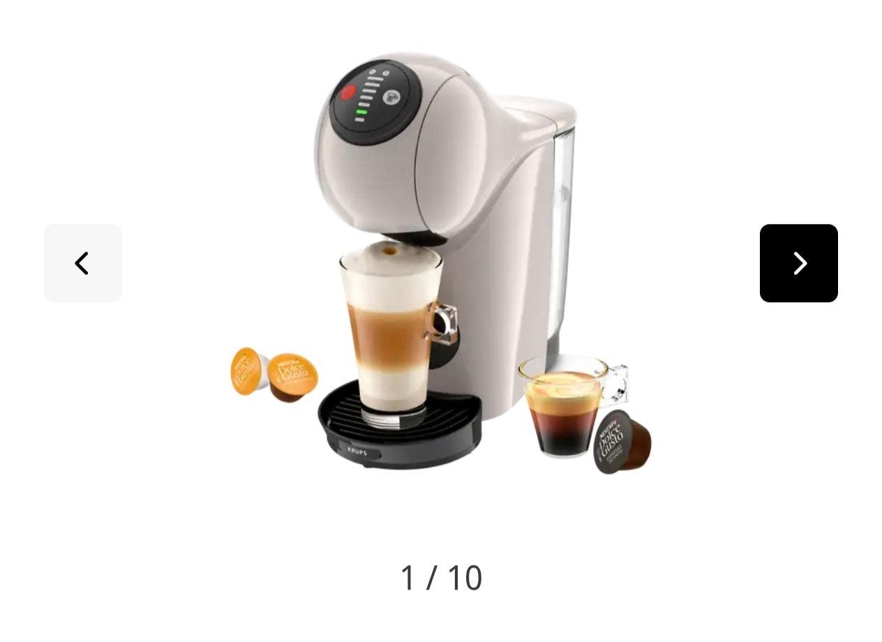 NEW Nescafé Dolce Gusto Genio S Plus Koffiecupmachine, Ophalen of Verzenden, 1 kopje, Koffiepads en cups, Afneembaar waterreservoir