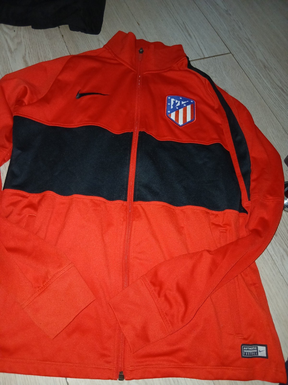 Nike Atletico Madrid Trainingsjack Maat M, Maat 48/50 (M), Nike, Ophalen of Verzenden, Zo goed als nieuw