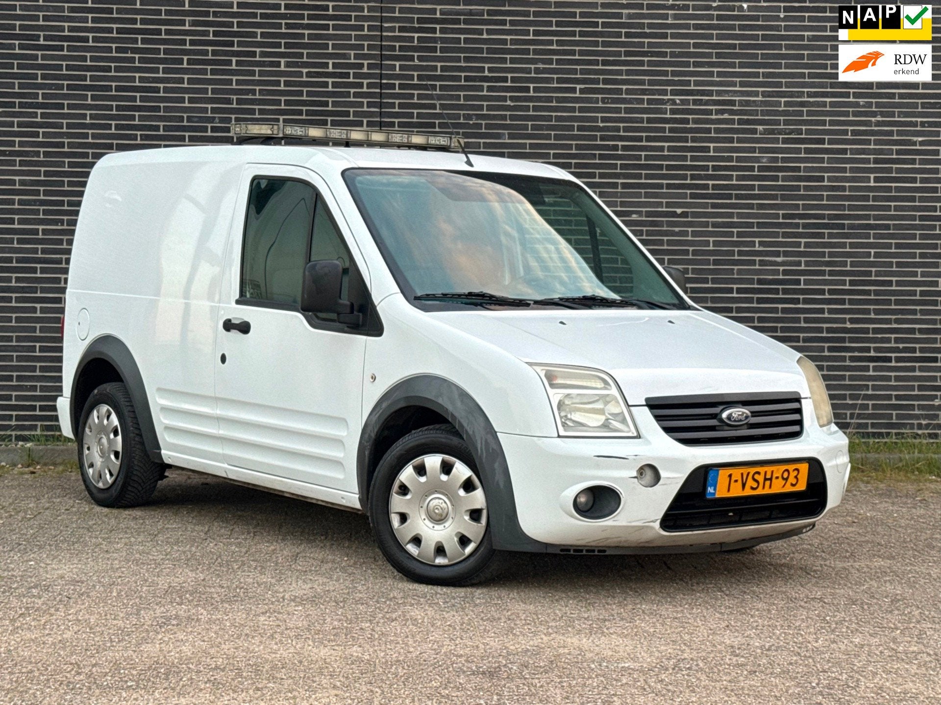 Ford Transit Connect T200S 1.8 TDCi Trend Airco, Nieuwe APK!, Voorwielaandrijving, 730 kg, 4 cilinders, Origineel Nederlands