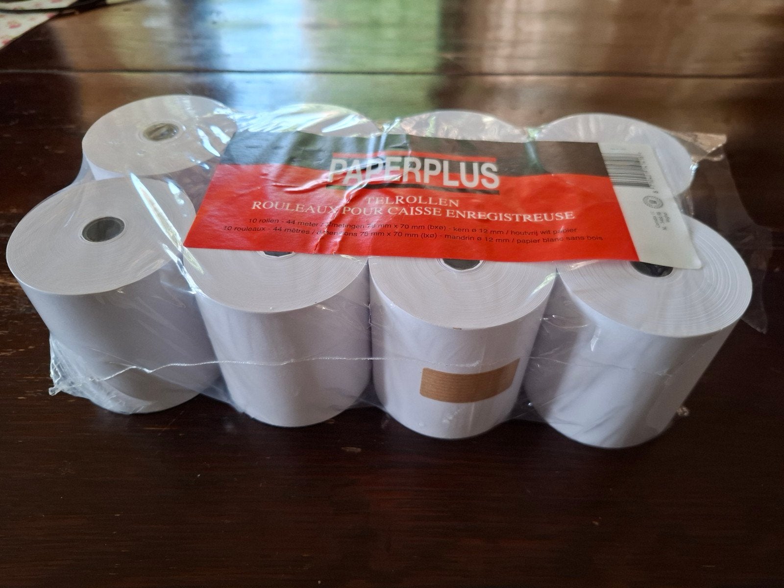 Paperplus Telrollen voor kassa - 8 rollen, Ophalen of Verzenden