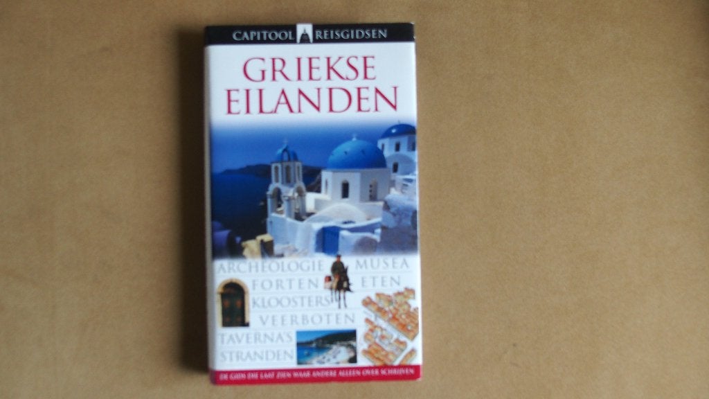 Griekse Eilanden - Capitool -Griekenland, Boeken, Capitool, Europa, Ophalen of Verzenden, Zo goed als nieuw