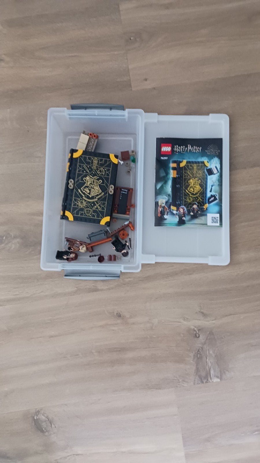 LEGO Harry Potter Zweinstein Moment: Transfiguratie les, Ophalen of Verzenden, Zo goed als nieuw, Overige merken