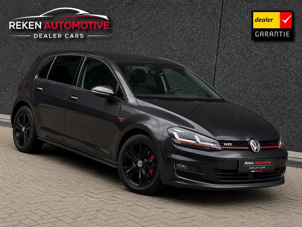 Volkswagen Golf GTI Led DSG 160 PK Navi Full Map Clima Acc, Stof, Gebruikt, 4 cilinders, Met garantie (alle)