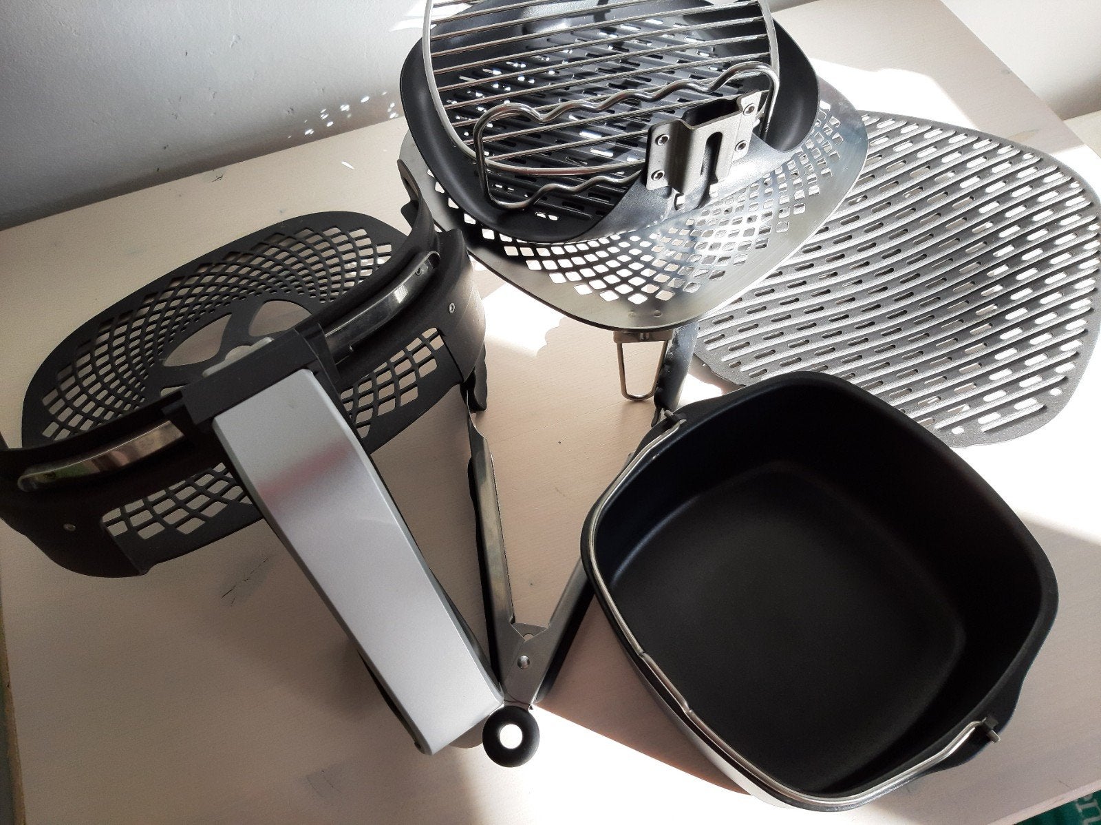 phillips airfryer xxl assesoires 7stuks, Ophalen, Airfryer XXL, 1500 gram of meer