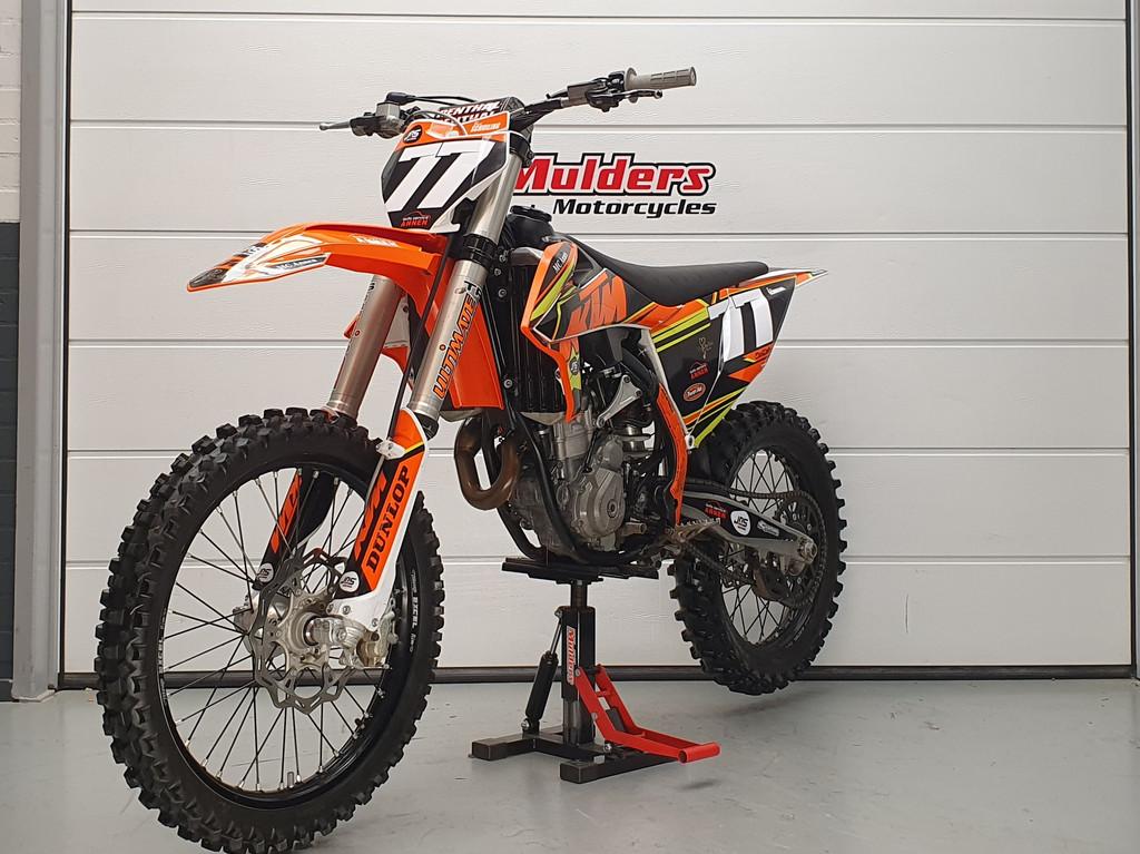 KTM 350 SX-F KTM 350 SX-F (bj 2019), Motoren, KTM, Bedrijf, Crossmotor, Sluisweg 20
6581 KA  Malden, NL