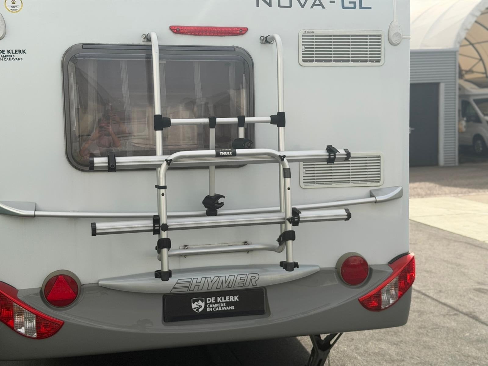 Eriba NOVA 435 GL (bj 2008), Caravans en Kamperen, Tot en met 2, Bedrijf, Info@deklerkcaravans.nl, 6 tot 7 meter