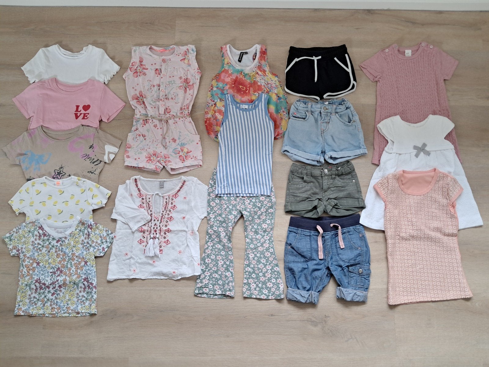 Kleding pakket meisje zomer, maat 92, Kinderen en Baby's, Ophalen of Verzenden, Zo goed als nieuw