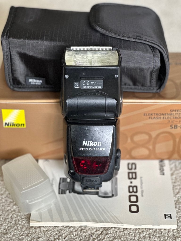 NIKON SB-800 Speedlight Flitser, Audio, Tv en Foto, Fotografie | Flitsers, Nikon, Externe flitser, Ophalen of Verzenden, Zo goed als nieuw