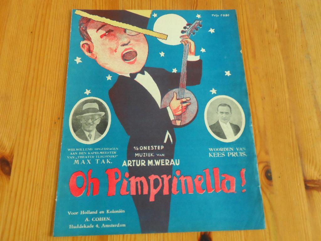 Oh primprinella - a. M. Werau / kees pruis, Zang, Gebruikt, Ophalen of Verzenden, Artiest of Componist