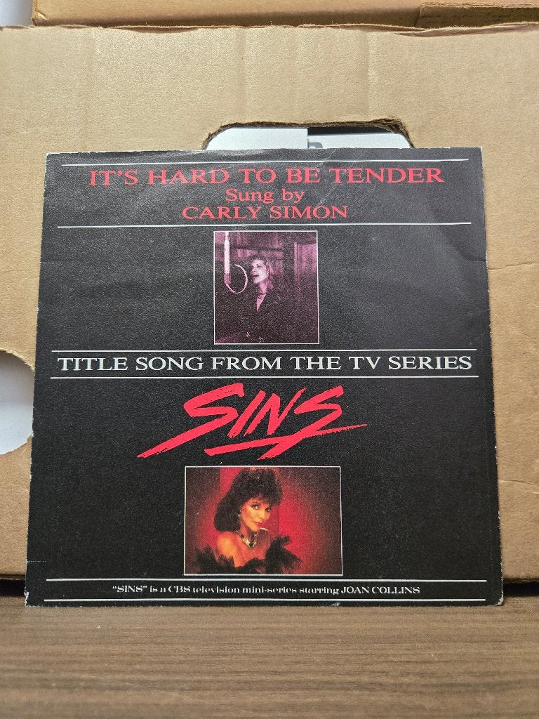 Carly Simon - It's hard to be tender, 7 inch, Ophalen of Verzenden, Zo goed als nieuw, Pop