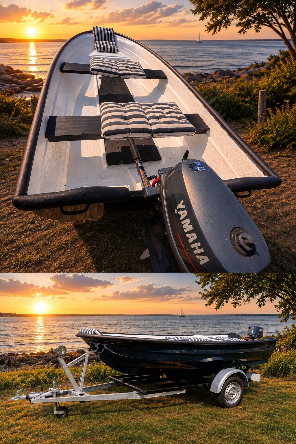 Mooie grote sloep te koop met trailer, Watersport en Boten, Ophalen, Zo goed als nieuw, Overige typen, Motorboot