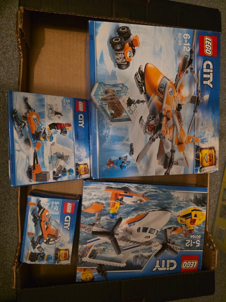 Lego City Arctische sets (60193, 60191, 60190, 60164), Kinderen en Baby's, Speelgoed | Duplo en Lego, City, Ongeopend/sealed, Lego