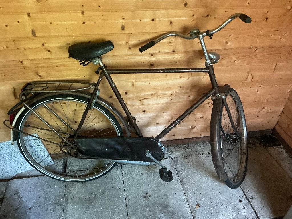 Gazelle heren fiets, bruin OPKNAPPER, Fietsen en Brommers, Fietsen | Heren | Herenfietsen, Ophalen, Gebruikt, Gazelle