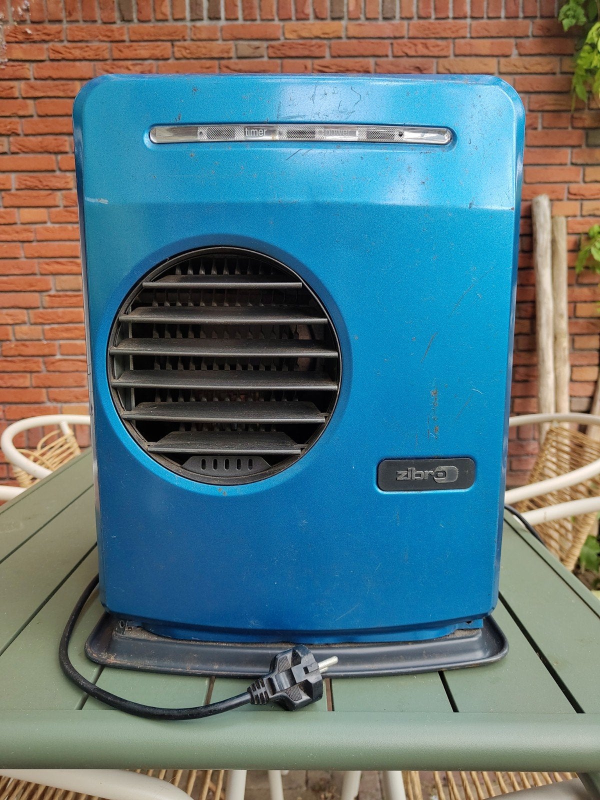 Zibro Petroleumkachel SRE 149R - Blauw, Gebruikt, Overige brandstoffen, Petroleumkachel, Ophalen of Verzenden
