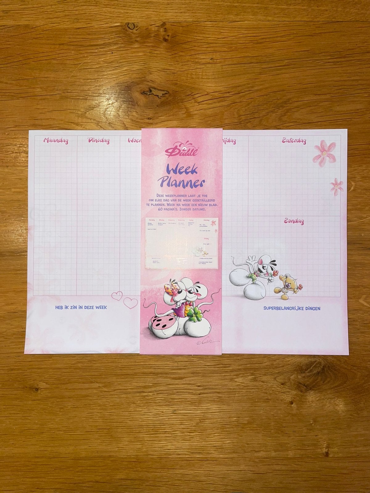 Diddl notepad planner, Ophalen of Verzenden, Diddl, Nieuw, Papier, Kaart of Schrift