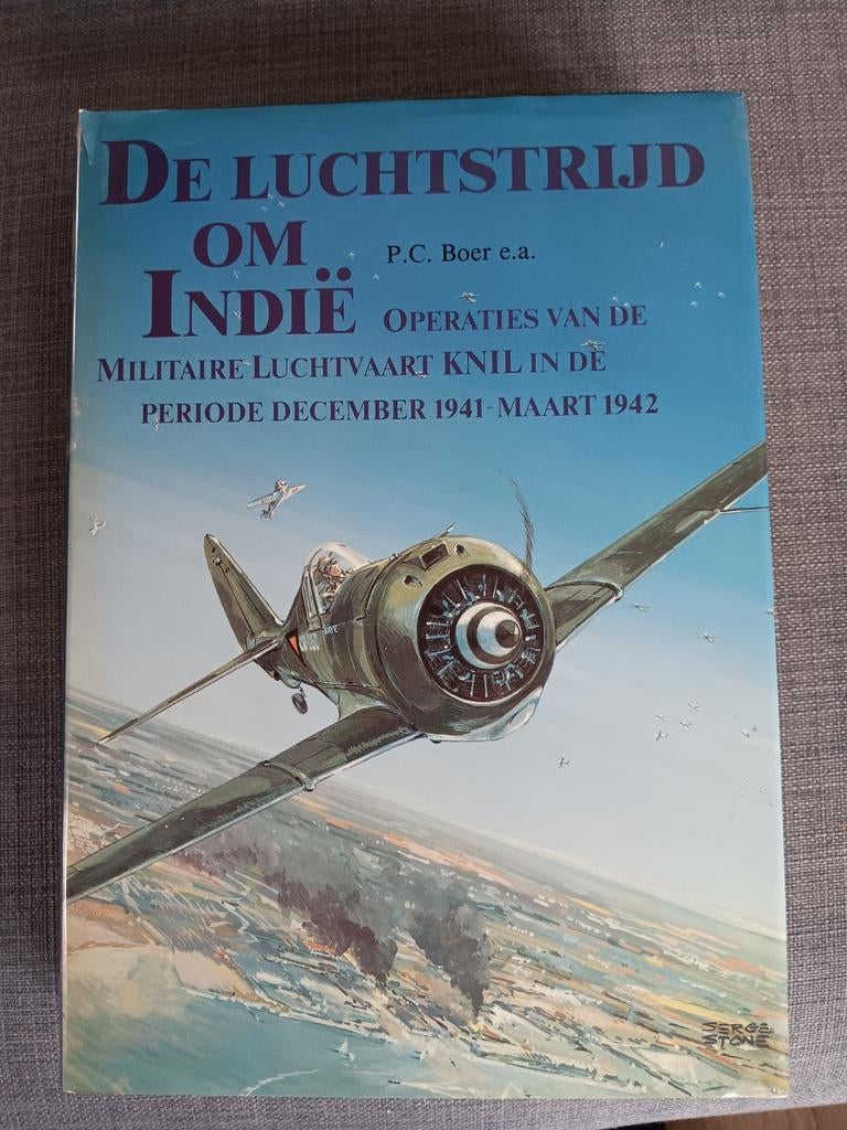 P.C. Boer - De luchtstrijd om Indië- KNIL 1941-1942, Ophalen of Verzenden, Tweede Wereldoorlog, Zo goed als nieuw, Overige onderwerpen