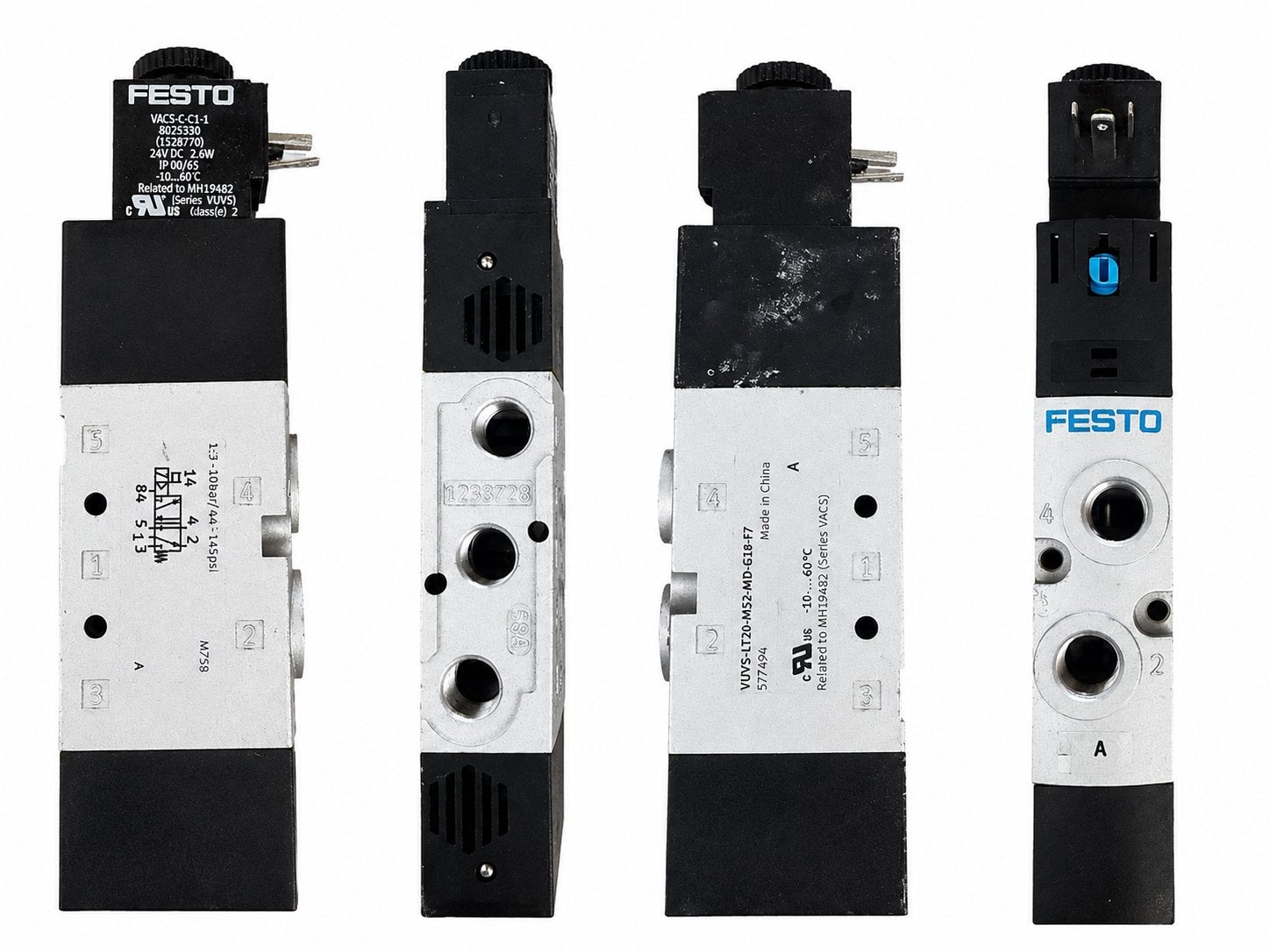 Festo Pneumatisch Magneetventiel – 24V DC – Industriële, Ophalen of Verzenden, Zo goed als nieuw