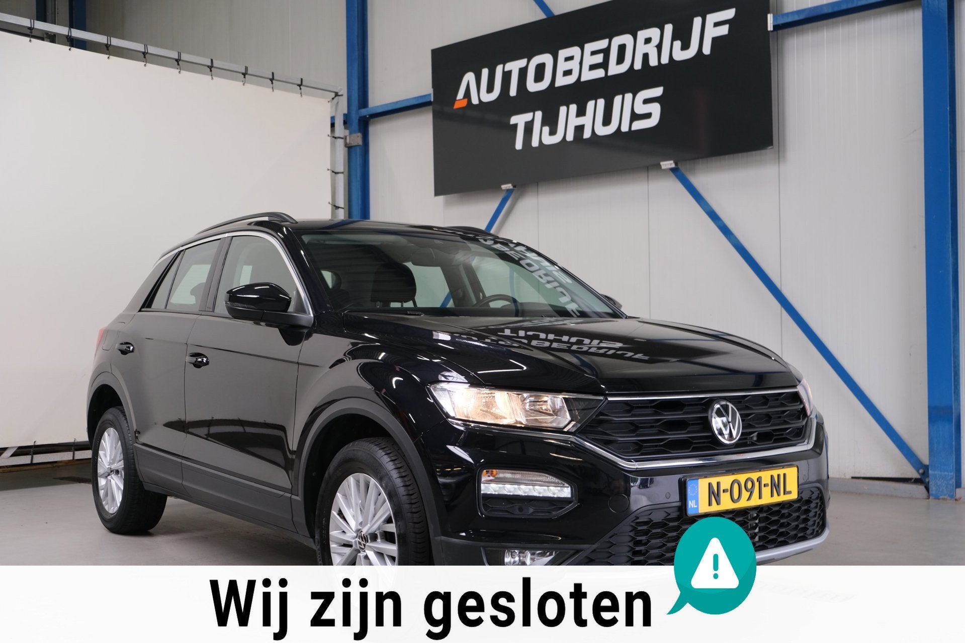 Volkswagen T-Roc 1.0 TSI Style - N.A.P. Airco, Cruise, PDC., Auto's, Volkswagen, Voorwielaandrijving, Gebruikt, Euro 6, 1194 kg